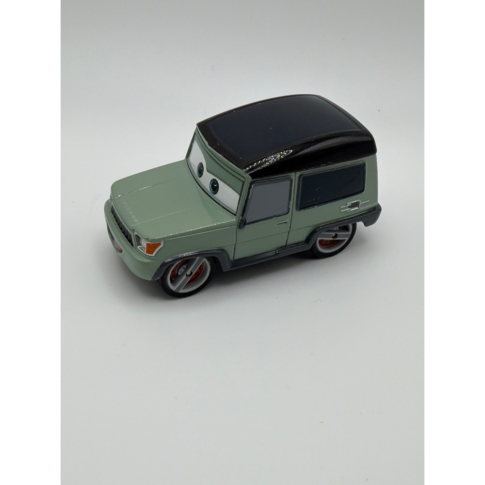Disney Pixar Cars Miles Axlerod Die-Cast Green Electric SUV Vehicle Cars 2